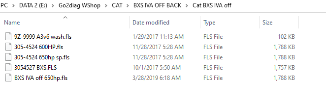IVA off files Pack for C15 BXS engines. - Image 2