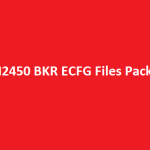 CM2450 BKR ECFG Files Pack