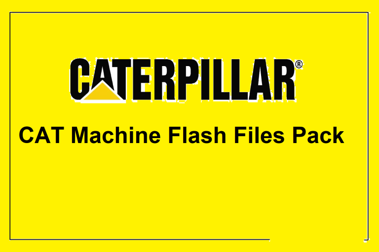 CAT Machine Flash Files Pack – Go2diag Diesel Tech